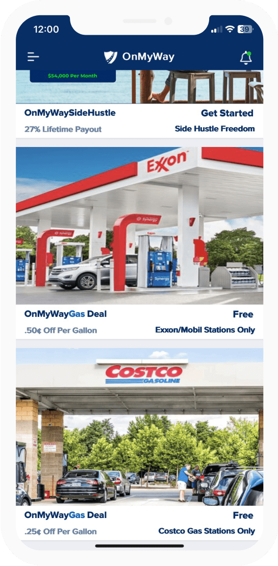 OnMyWay Gas Deal